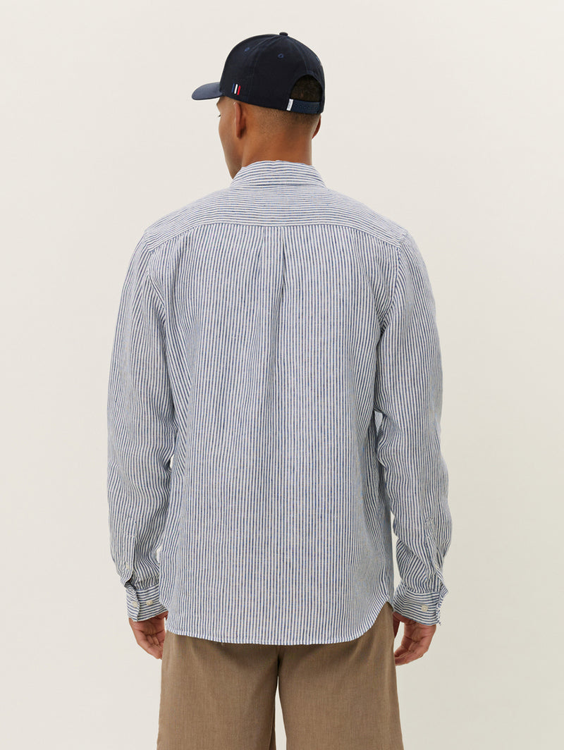 Kristian Linen Shirt - Blueprint-LES DEUX-Over the Rainbow