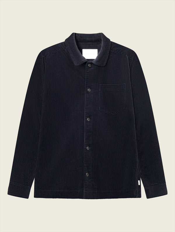 Layton Corduroy Overshirt - Dark Navy-LES DEUX-Over the Rainbow