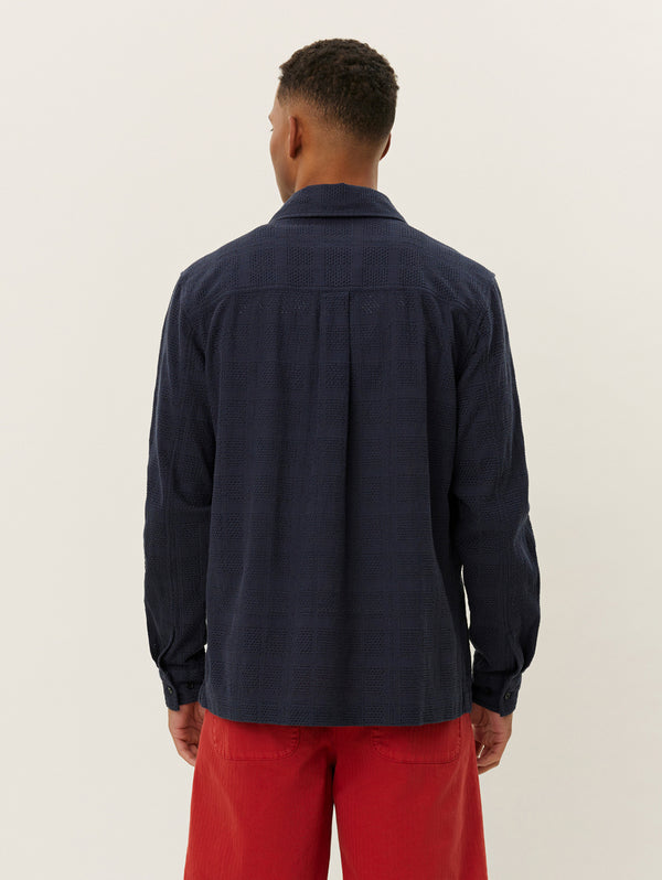 Charlie Shirt - Dark Navy-LES DEUX-Over the Rainbow