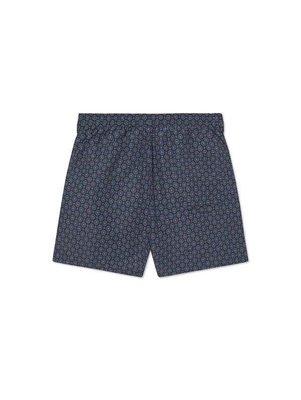 Stan Ornament Swim Shorts - Dark Navy-LES DEUX-Over the Rainbow