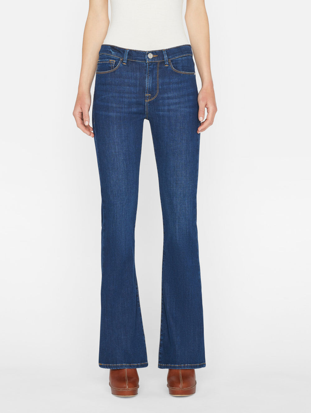 FRAME Le Mini Boot Slit Jean Majesty Over the Rainbow Canada
