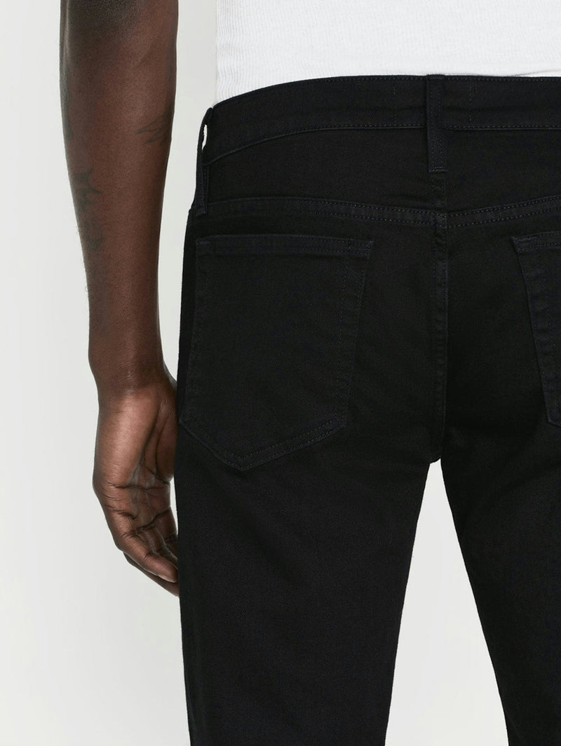 L'Homme Slim Jean - Noir-FRAME-Over the Rainbow