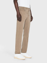 L'homme Slim Corduroy Pant - Dark Khaki-FRAME-Over the Rainbow