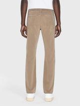 L'homme Slim Corduroy Pant - Dark Khaki-FRAME-Over the Rainbow