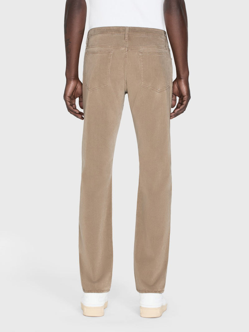 L'homme Slim Corduroy Pant - Dark Khaki-FRAME-Over the Rainbow