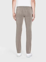 L'homme Slim Twill Pant - Dusty Grey-FRAME-Over the Rainbow