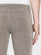 L'homme Slim Twill Pant - Dusty Grey-FRAME-Over the Rainbow