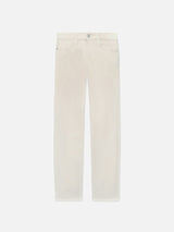 L'Homme Slim Pant - Milk Beige-FRAME-Over the Rainbow