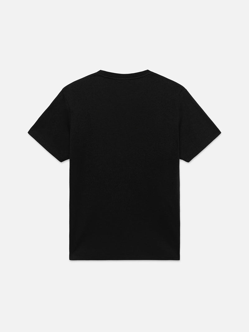 Duo Fold Short Sleeve Tee - Noir-FRAME-Over the Rainbow