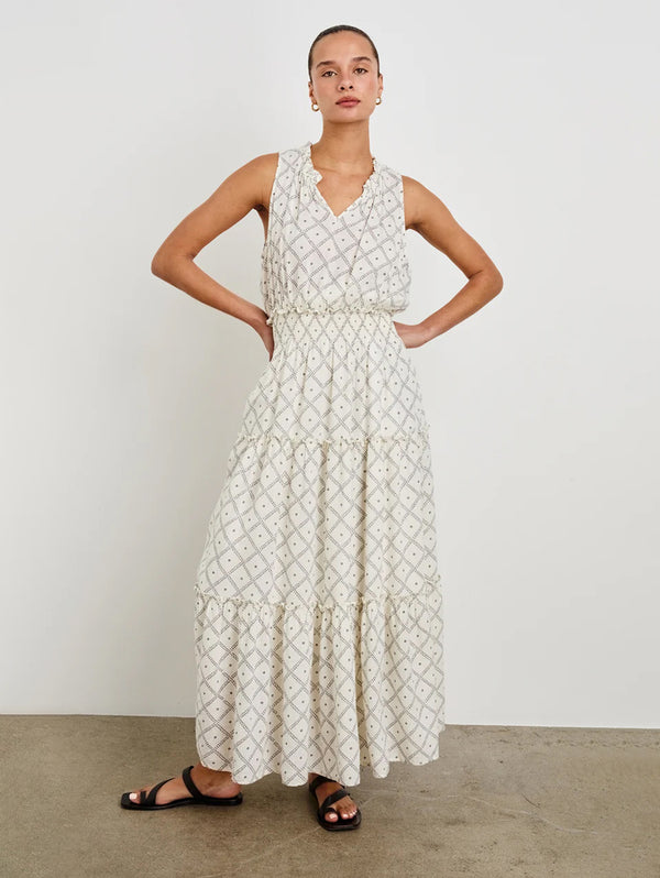 Lou Lou Dress - Ivory Zanzibar