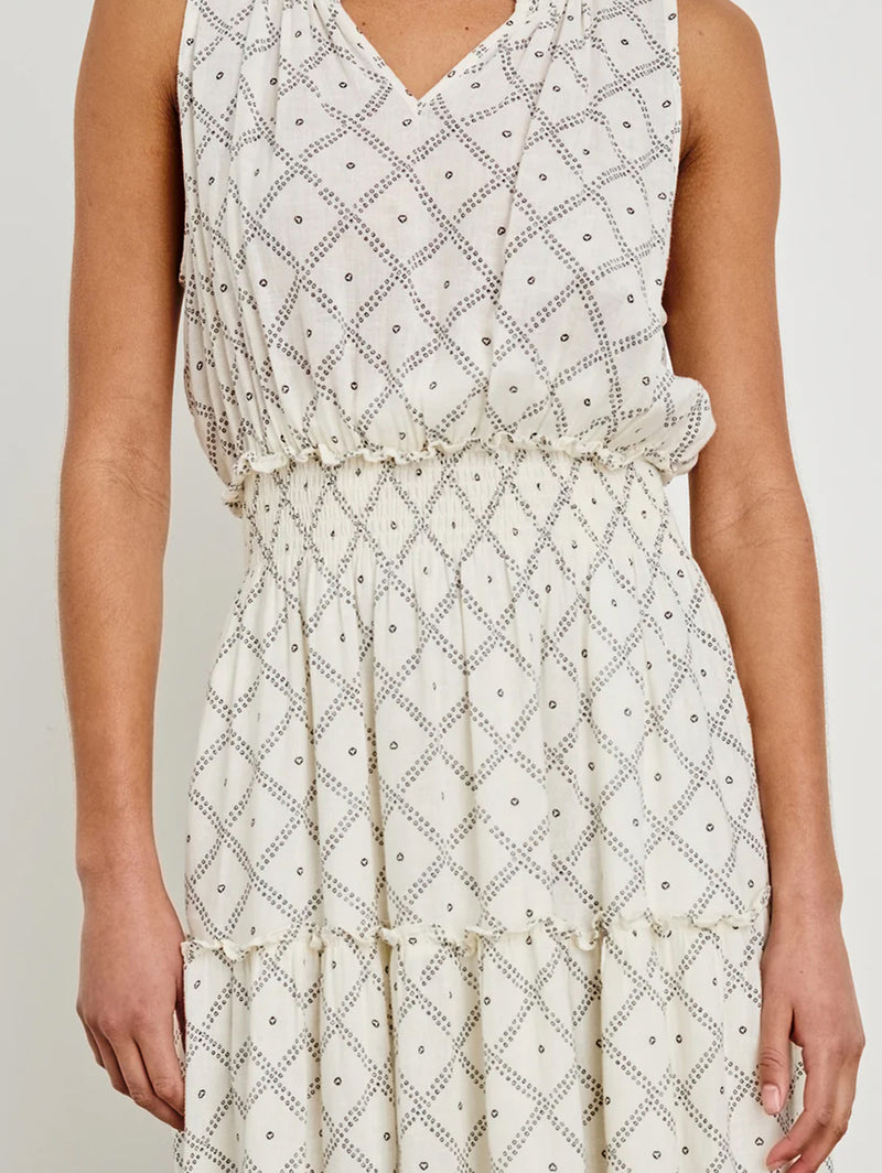 Lou Lou Dress - Ivory Zanzibar