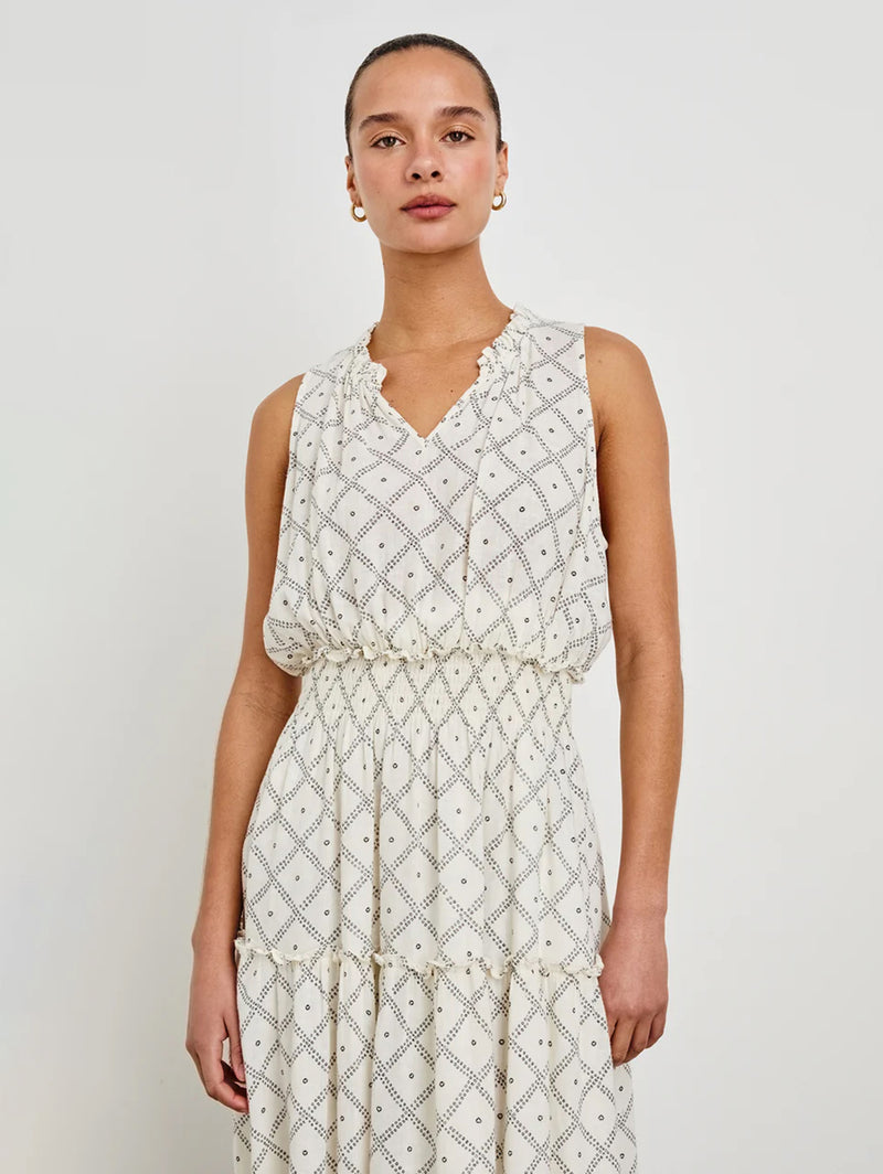 Lou Lou Dress - Ivory Zanzibar