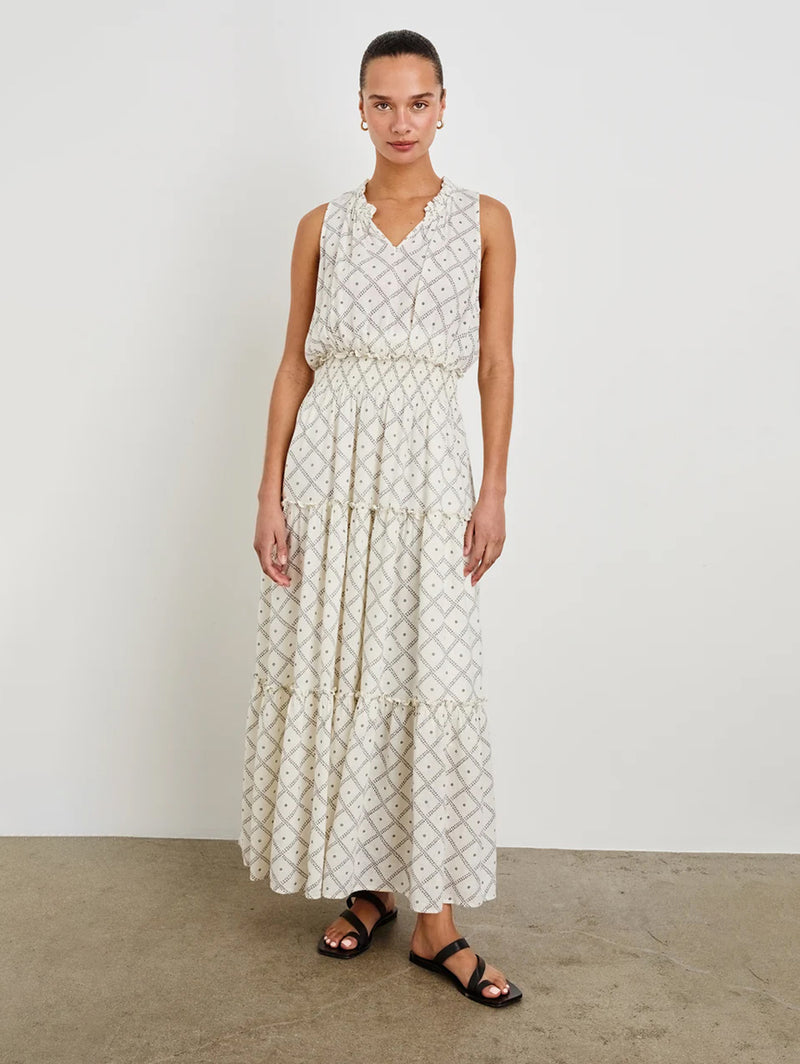 Lou Lou Dress - Ivory Zanzibar