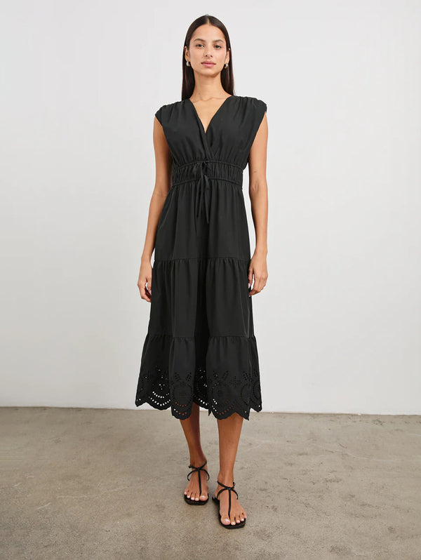 Lucia Dress - Black Eyelet-Rails-Over the Rainbow