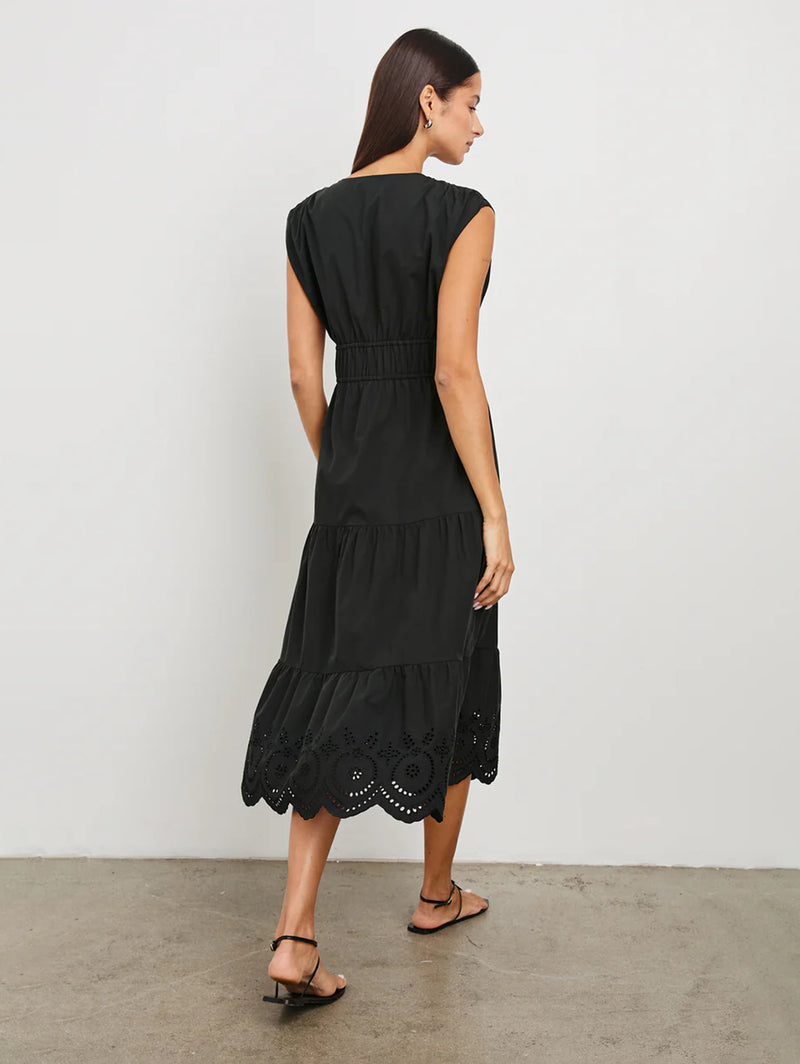 Lucia Dress - Black Eyelet-Rails-Over the Rainbow