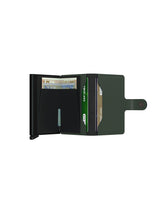 Miniwallet - Green Black-SECRID WALLET-Over the Rainbow