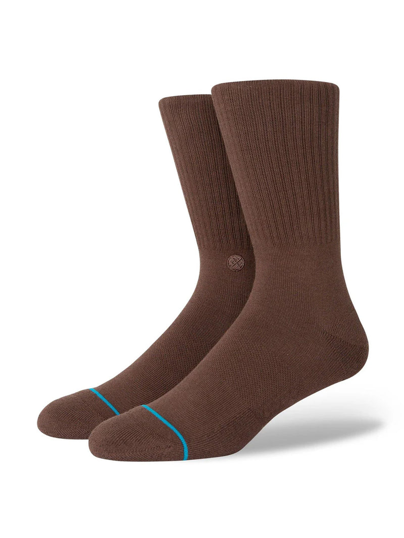 Icon Crew Sock - Brown-Stance-Over the Rainbow