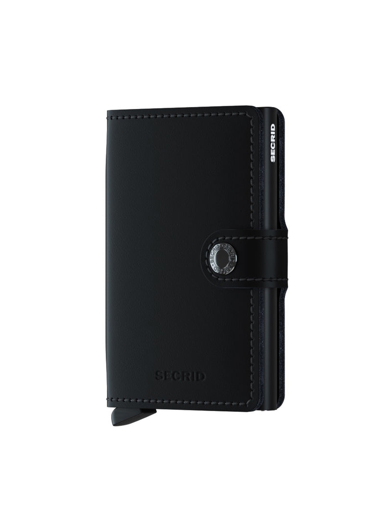 Miniwallet - Matte Black-SECRID WALLET-Over the Rainbow