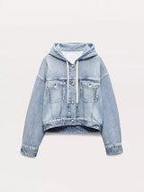 Miramar Trucker Hoodie Jacket - Coney-RAG + BONE-Over the Rainbow