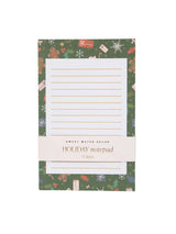 Gingerbread Notepad-SWEET WATER DECOR-Over the Rainbow