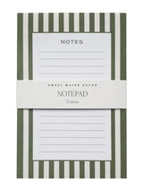 Striped Notepad-SWEET WATER DECOR-Over the Rainbow