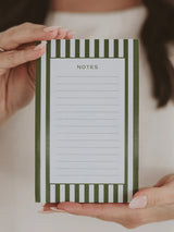 Striped Notepad-SWEET WATER DECOR-Over the Rainbow