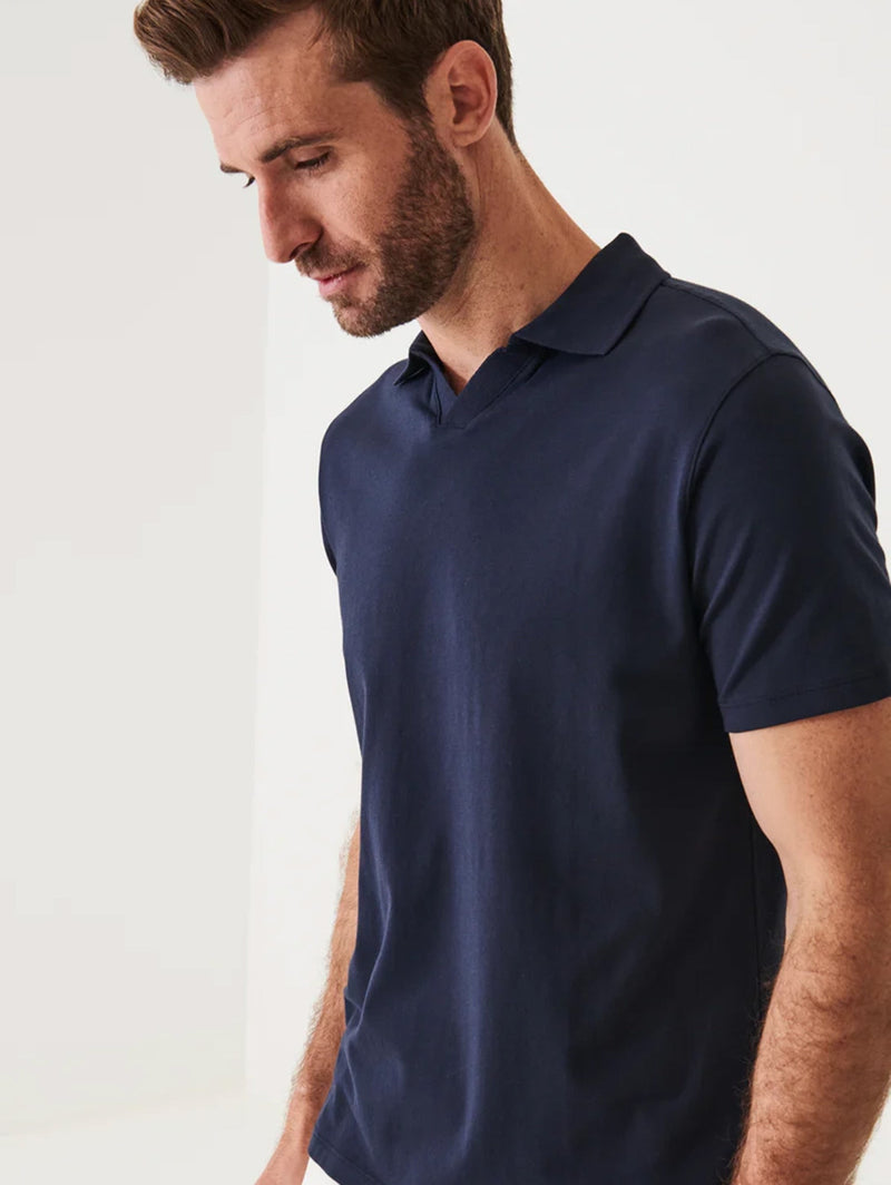 Iconic Open Polo - Midnight