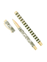 Green Delft Metal Pen Set-SWEET WATER DECOR-Over the Rainbow