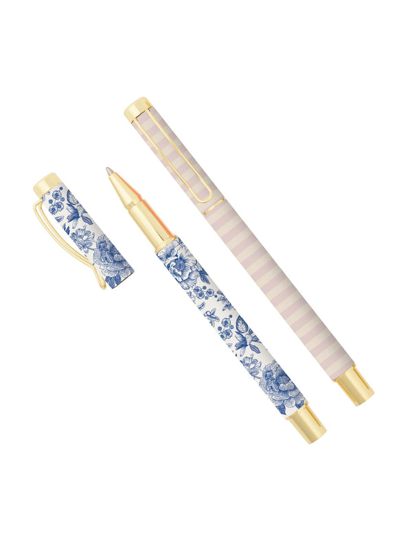 Blue Delft Metal Pen Set-SWEET WATER DECOR-Over the Rainbow