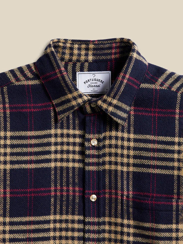 Pomar Shirt - Navy-PORTUGUESE FLANNEL-Over the Rainbow