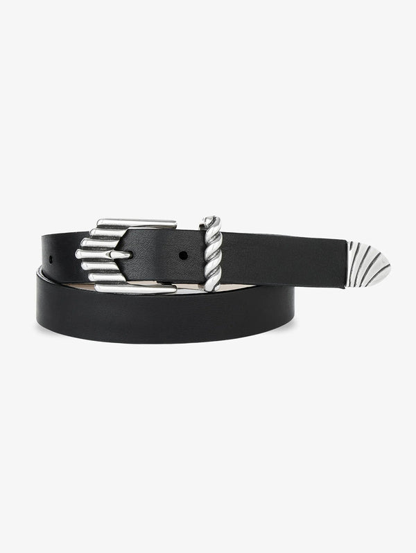 Paityn Belt - Smooth Black