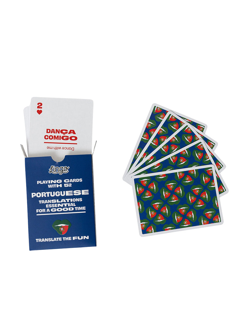 Playing Cards - Portuguese-LINGO-Over the Rainbow