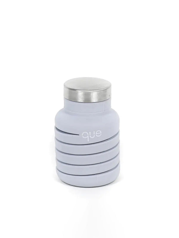 Collapsible Bottle 20 Oz - Stone Grey-QUE BOTTLE-Over the Rainbow