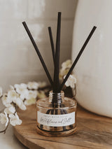 Tinted Glass Reed Diffusers - Wildflowers and Salt-SWEET WATER DECOR-Over the Rainbow