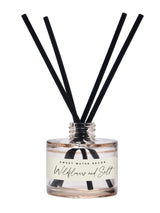 Tinted Glass Reed Diffusers - Wildflowers and Salt-SWEET WATER DECOR-Over the Rainbow