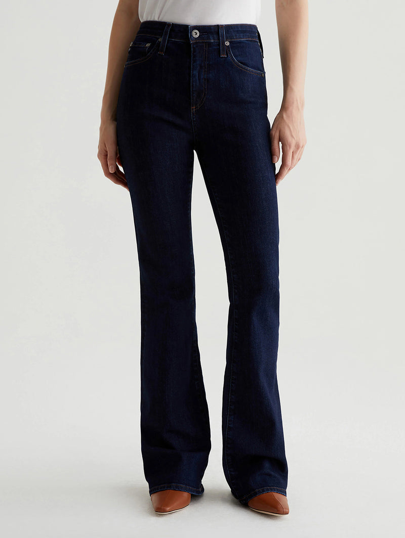 Farrah High Rise Bootcut Jean - Modern Indigo-AG Jeans-Over the Rainbow