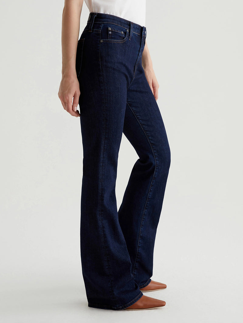 Farrah High Rise Bootcut Jean - Modern Indigo-AG Jeans-Over the Rainbow