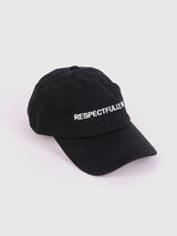 Respectfully Dad Cap - Black/White-INTENTIONALLY _______-Over the Rainbow