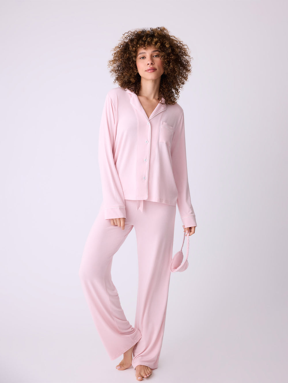 Pink blush pajamas sale