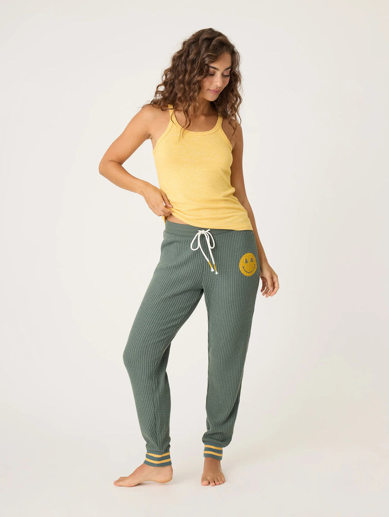 Campfire Cozy Thermal Lounge Pant - Sage Leaf-PJ Salvage-Over the Rainbow