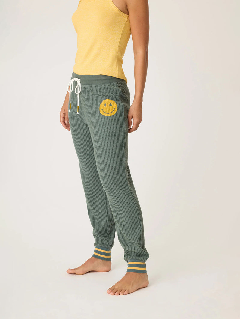 Campfire Cozy Thermal Lounge Pant - Sage Leaf-PJ Salvage-Over the Rainbow