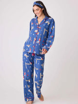 Love Leo Dog Rescue PJ Set - Dark Denim-PJ Salvage-Over the Rainbow