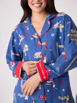 Love Leo Dog Rescue PJ Set - Dark Denim-PJ Salvage-Over the Rainbow