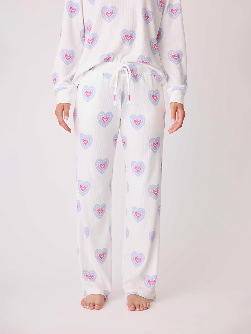 Peace + Love Within Pant - Ivory-PJ Salvage-Over the Rainbow