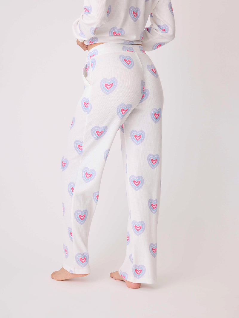 Peace + Love Within Pant - Ivory-PJ Salvage-Over the Rainbow