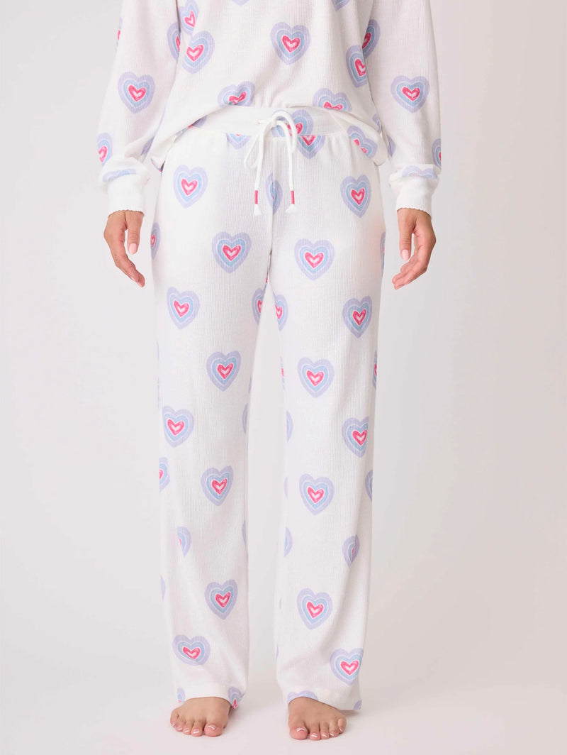 Peace + Love Within Pant - Ivory-PJ Salvage-Over the Rainbow