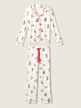 Candy Cane Lane PJ Set - Ivory-PJ Salvage-Over the Rainbow