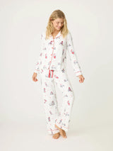 Candy Cane Lane PJ Set - Ivory-PJ Salvage-Over the Rainbow