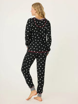 Ski Jammie Classic Set - Black-PJ Salvage-Over the Rainbow