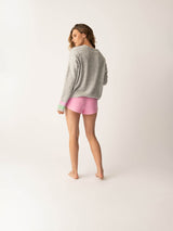 On The Court Long Sleeve - Heather Ash-PJ Salvage-Over the Rainbow